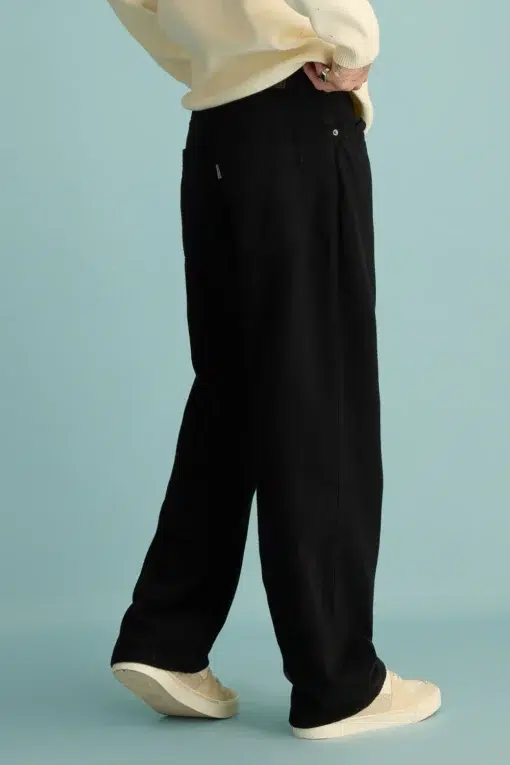 Spruce Men's Black Straight Jeans - Image 2